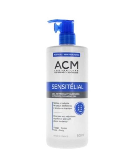 ACM SENSITELIAL GEL NETTOYANT SURGRAS  500 ML