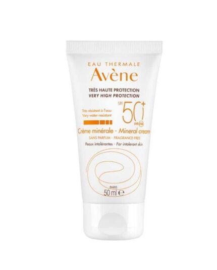AVENE SOLAIRE CREME MINERALE SPF50+ 50 ML