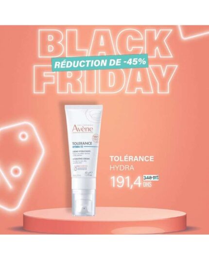 AVENE TOLERANCE HYDRA 10 CREME HYDRATANTE 40 ML