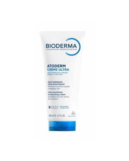 BIODERMA ATODERM CREME ULTRA HYDRATANTE ULTRA NOURRISSANTE PEAUX SENSIBLES NORMALES A SECHES 200 ML
