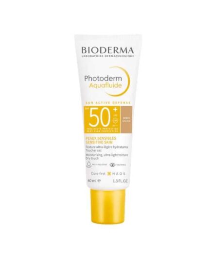 BIODERMA PHOTODERM AQUAFLUIDE SPF 50+ TEINTE DOREE 40ML