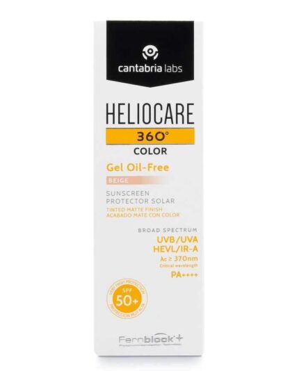CANTABRIA HELIOCARE 360 GEL OIL-FREE BEIGE SPF50+