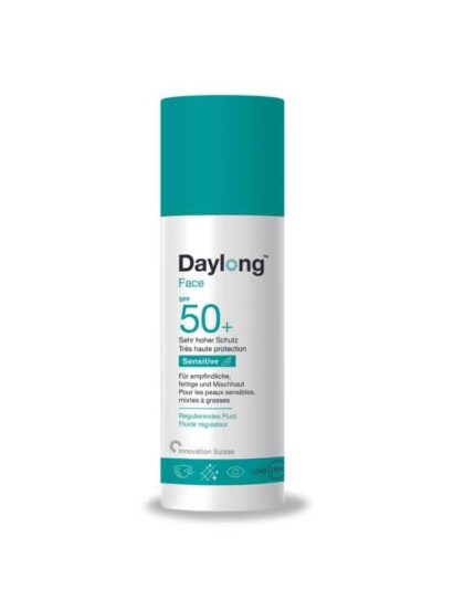 DAYLONG FACE SENSITIVE FLUIDE REGULATEUR SPF 50+ TRES HAUTE PROTECTION 50 ML