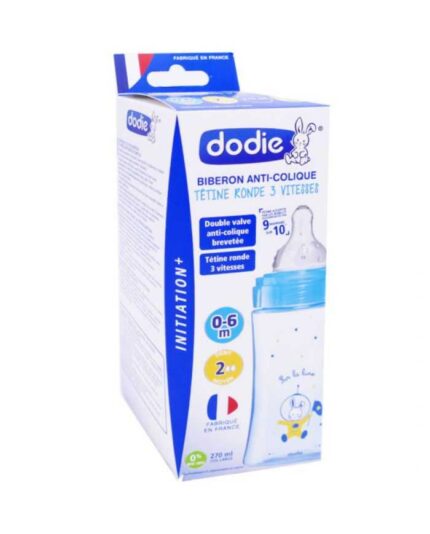 DODIE BIBERON ANTI COLIQUE 270 ML 0-6MOIS