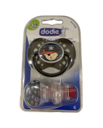 DODIE SUCETTE ANATOMIQUE + ATTACHE SUCETTE +18 MOIS