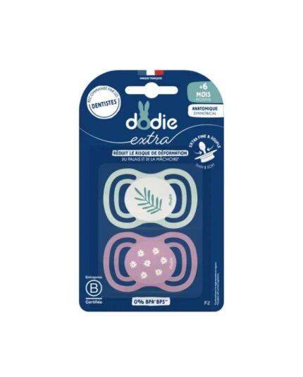 DODIE SUCETTE ANATOMIQUE EXTRA 6 MOIS PLUS F2