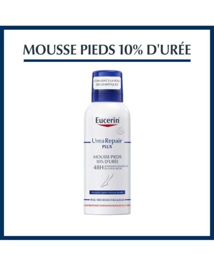 EUCERIN UREA REPAIR PLUS MOUSSE PIEDS 10% D'UREE 48H