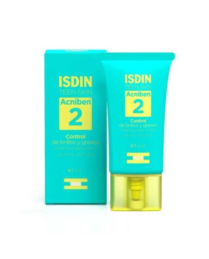 ISDIN TEEN SKIN ACNIBEN 2 GEL CREME POUR PEAUX GRASSE 40 ML