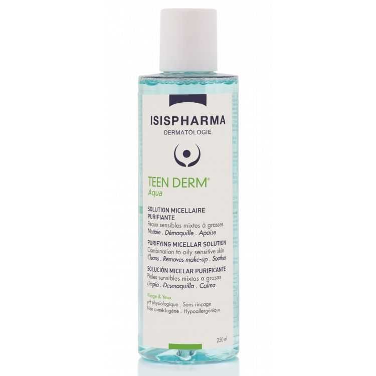isispharma-isispharma-teen-derm-aqua-100ml-nettoyants-visage.jpg ISISPHARMA teen derm aqua 100ml – Image 1