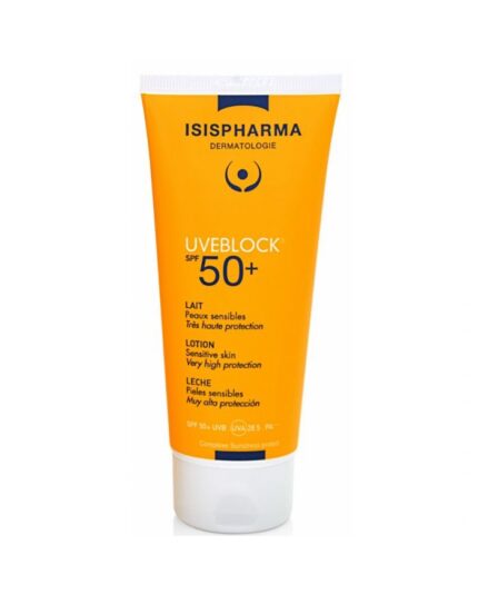 ISISPHARMA UVEBLOCK SPF 50+ LAIT PEAUX SENSIBLES 100ml