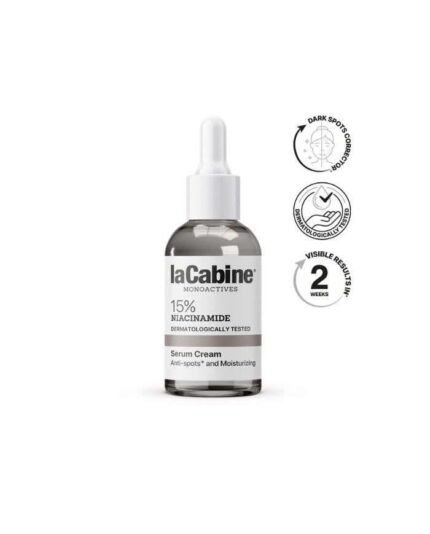 LA CABINE 15 NIACINAMIDE 2 EN 1 SERUM CREME 30 ML
