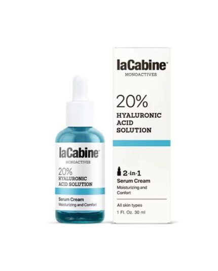 LA CABINE 20 HYALURONIC ACID SOLUTION 2EN1 SERUM CREME 30 ML