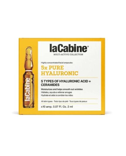 LA CABINE 5X PURE HYALURONIC 10 AMPOULES 2ML