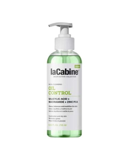 LA CABINE OIL CONTROL NETTOYANT VISAGE SALICYLIC ACID+NIACINAMID+ZINC PCA 250 ML