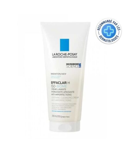 LA ROCHE POSAY EFFACLAR H CREME LAVANTE HYDRATANTE DERMO APAISANTE 200ML