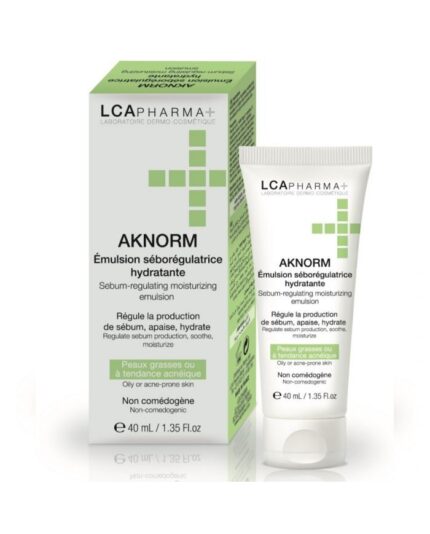 LCA PHARMA AKNORM EMULSION SEBOREGULATRICE HYDRATANTE 40 ML
