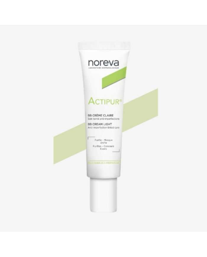 noreva-noreva-actipur-bb-creme-claire-30-ml-soins-peau-grasse-mixte-et-acne-1.jpg NOREVA ACTIPUR BB CREME CLAIRE 30 ML – Image 1