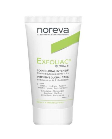 NOREVA EXFOLIAC GLOBAL 6 SOIN GLOBAL INTENSIF 30 ML