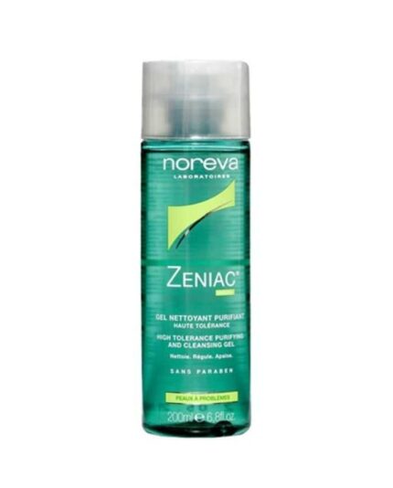 NOREVA ZENIAC GEL NETTOYANT PURIFIANT 200ML HAUTE TOLERANCE VISAGE ET CORPS 200ML
