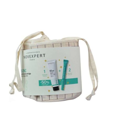 NOVEXPERT COFFRET TRIO ZINC GELEE MOUSSANTE + STOP BOUTON