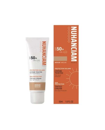 NUHANCIAM CREME SOLAIRE TEINTEE MEDIUM SPF 50+ 50ML