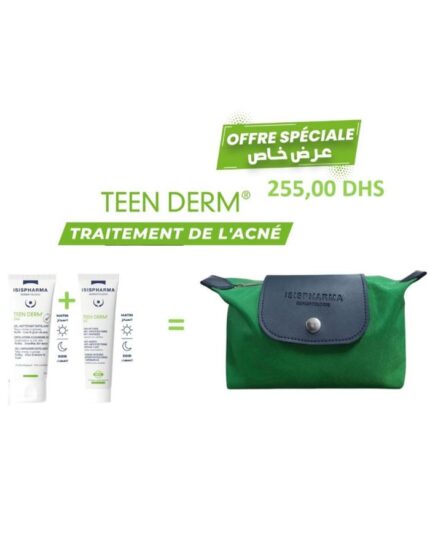 PACK ISISPHARMA TEEM DERM GEL NETTOYANT EXFOLIANT 40 ML + SOIN INTENSE ANTI-IMPERFACTIONS ANTI-MARQUES 30 ML