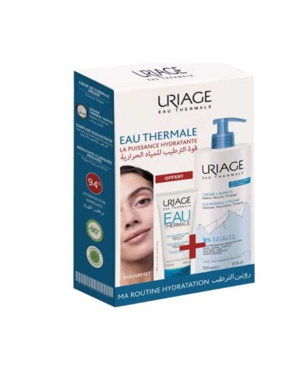 URIAGE OFFRE CREME LAVANTE SURGRAS MOUSSANT SANS SAVON 500ML+ LAIT VELOUTES CORPS 200ML OFFERT