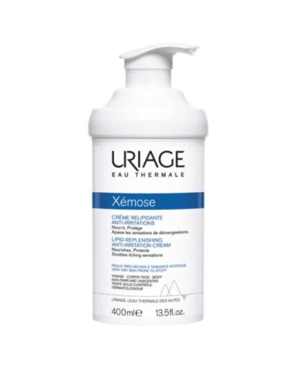 URIAGE XEMOSE CRÈME APAISANTE RELIPIDANTE ANTI-IRRITATIONS 400 ML