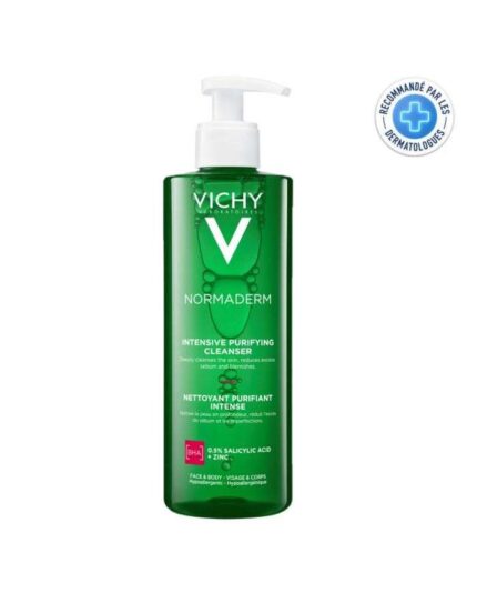 VICHY NORMADERM GEL PURIFIANT INTENSE PEAU GRASSE ET ACNEIQUE 400 ML
