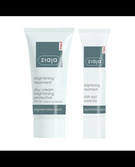 ZIAJA MED PACK CREME DE JOUR DEPIGMENTANTE SPF 20 50ML PLUS CORRECTEUR ANTI TACHE