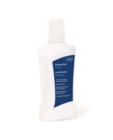 ZIAJA MINTPERFECT SENSIBLE BAIN DE BOUCHE ANTI CARIES BLANCHEUR 500 ML